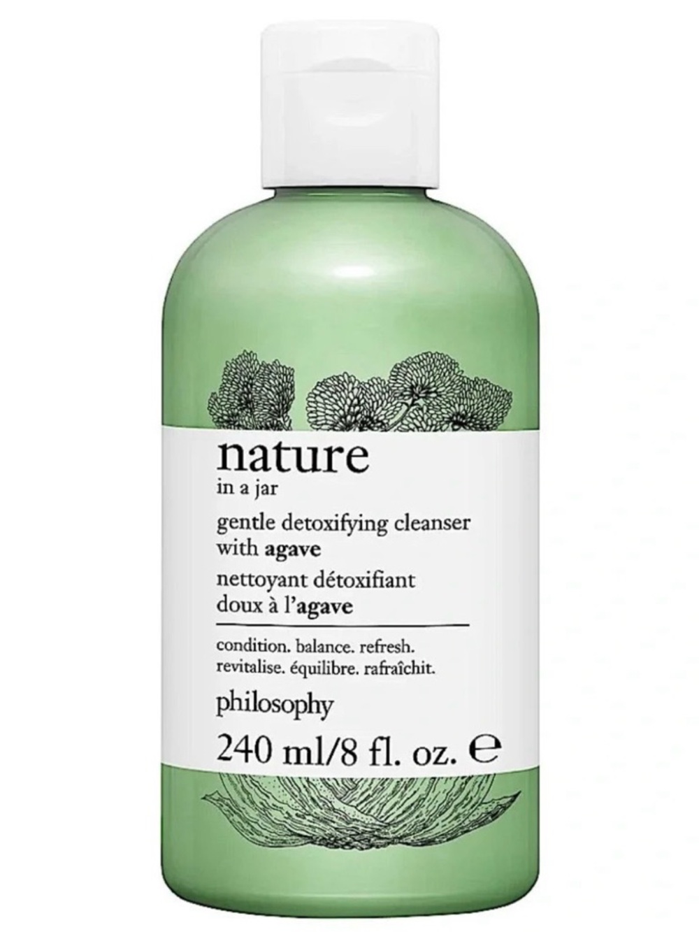 Philosophy Nature in a Jar Gentle Detoxifying Cleanser 8oz